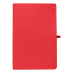 Branded Stone Paper Soft Touch Lined Journal - A5 in Red