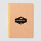 Branded Kraft Cover A5 Journal with Colour Edges
