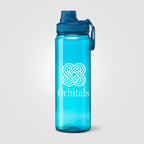 Branded 27 oz rPET Sports Bottle with Carry Handle