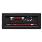 Branded Soft Touch Pen and Torch Gift Set with Window Box