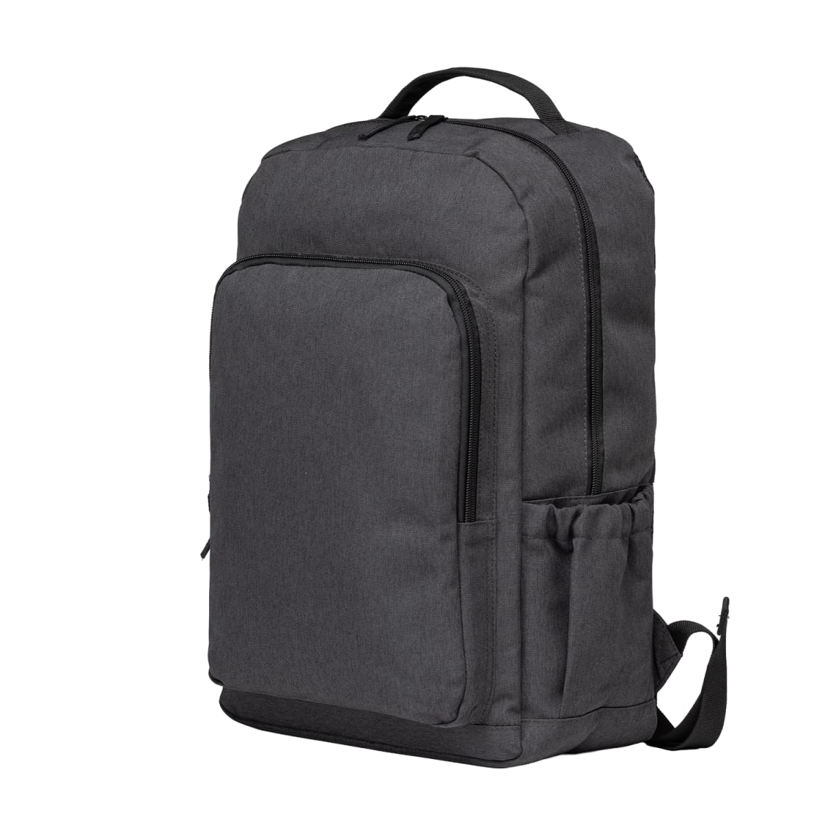 Branded rPET Dual-Compartment Laptop Backpack