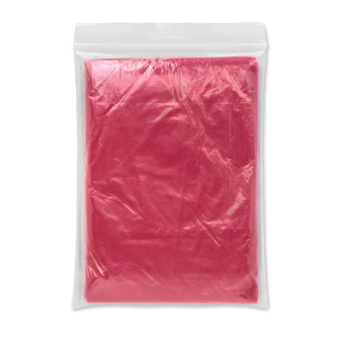 Branded Foldable Poncho in Polybag without branding
