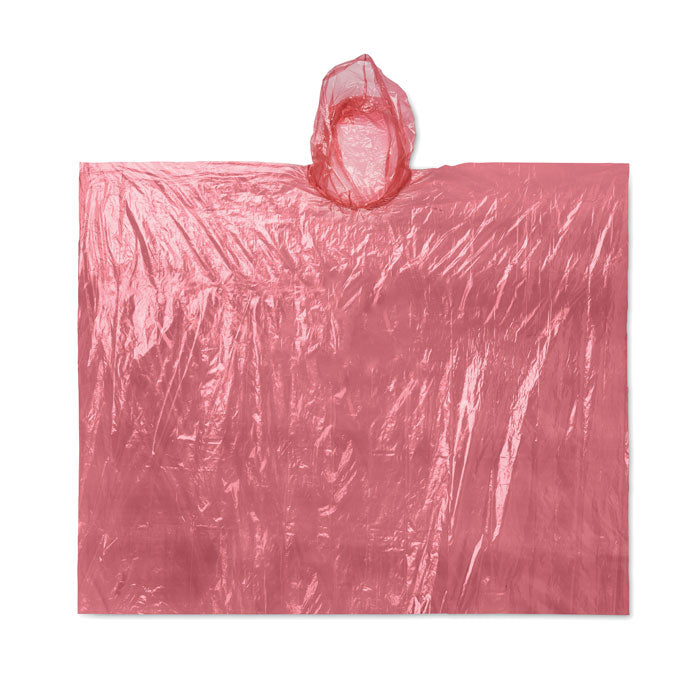 Branded Foldable Poncho in Polybag without branding