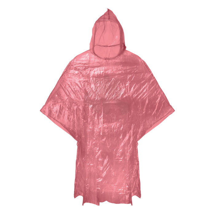 Branded Foldable Poncho in Polybag without branding