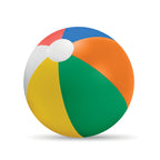 Branded Striped Inflatable Beach Ball without branding