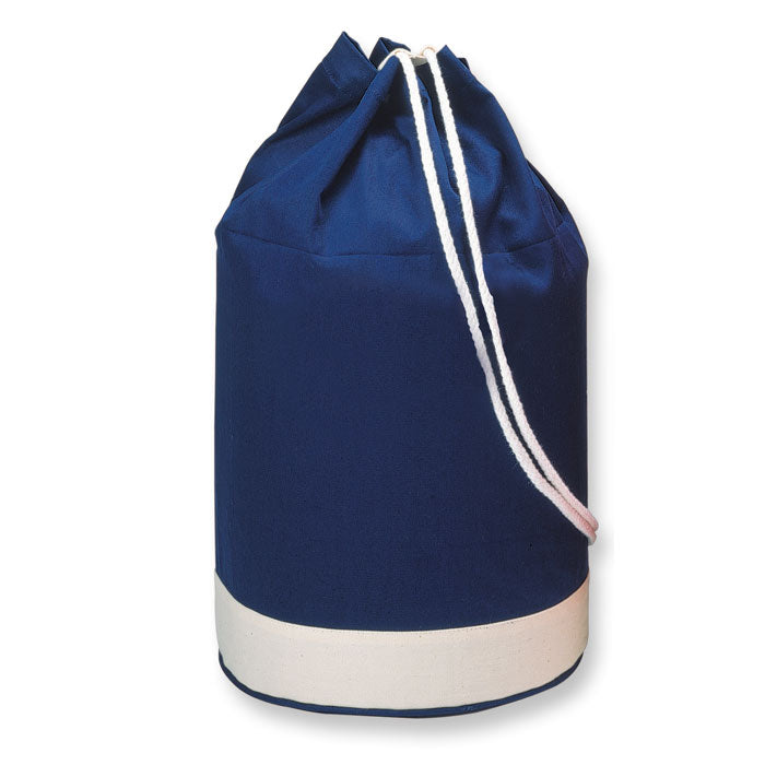 Branded Cotton Duffle Bag Bicolour without branding
