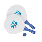 Branded MDF Beach Tennis Set in Blue