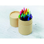 Branded 30 Wax Crayons in Tube in use