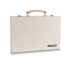 Branded 66 Piece Artist Set in Wooden Box without branding