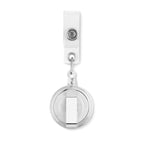 Branded Badge Holder with Metallic Clip without branding