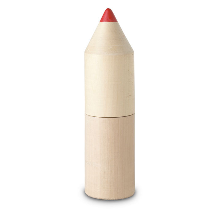 Branded pencil set in wooden box, 12 piece