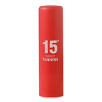 Branded SPF10 Lip Balm in Red