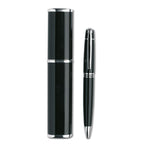 Branded metal twist pen in aluminium gift case