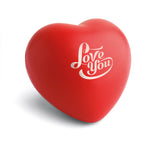 Branded Anti-Stress PU Heart in Red