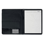 Branded A4 PU Portfolio with Metal Logo Plate without branding