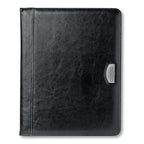 Branded A4 PU Portfolio with Metal Logo Plate
