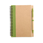Branded B6 Recycled Paper Notebook with Pen
