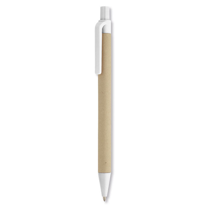 Branded Paper and PLA Corn Ball Pen without branding