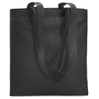 Branded Nonwoven Shopping Bag 80gsm 40 x 40cm in Black