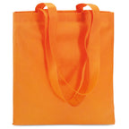 Branded Nonwoven Shopping Bag 80gsm 40 x 40cm in Orange