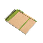 Branded A6 Recycled Paper Notebook with Pen