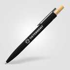 Branded Recycled Aluminium and Bamboo Pen