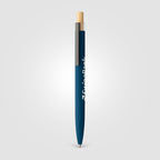 Branded Recycled Aluminium and Bamboo Pen