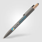 Branded Aluminium and Bamboo Stylus Pen