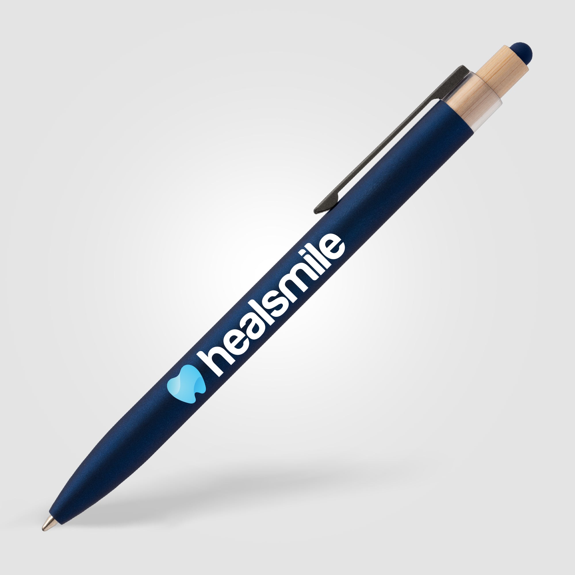 Branded Aluminium and Bamboo Stylus Pen