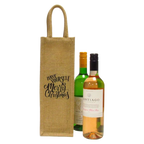Wine Bottle Jute Bag