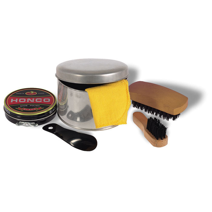 Branded Shoe Polish Kit without branding