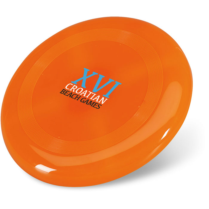 Branded 23cm Frisbee in Orange