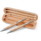 Branded Wooden Pen Set
