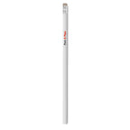 Branded natural pencil with eraser, printed