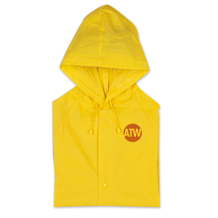 Branded PVC Raincoat with Hood colour option 08
