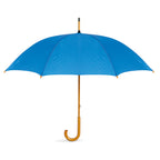 Branded 23 Inch Manual Open Wooden Umbrella without branding
