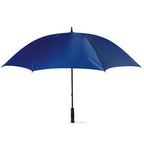 Branded 30 Inch Manual Windproof Umbrella in Blue