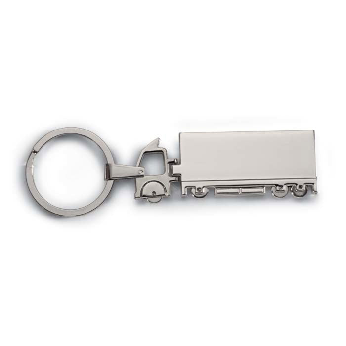 Branded Truck Metal Key Ring
