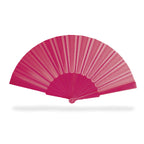 Branded Plastic Hand Fan in Pink