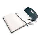Branded A5 PU Notebook Portfolio with Pen without branding