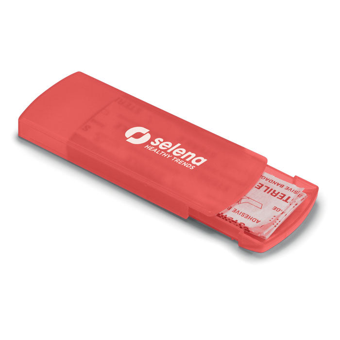 Branded Container with 5 Plasters