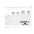 Branded Travel Pouch with 6 Empty Bottles