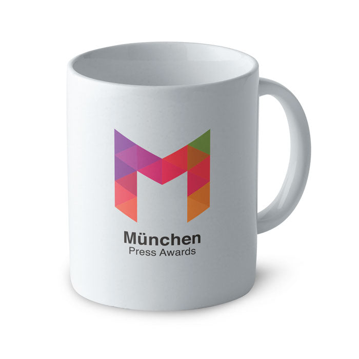 Branded Classic Cylindrical Mug in Gift Box