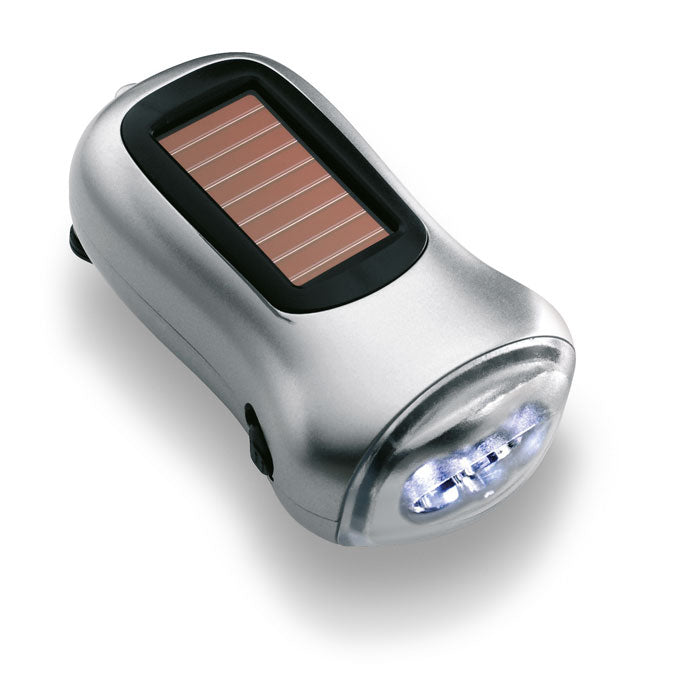 Branded Solar and Dynamo Torch without branding