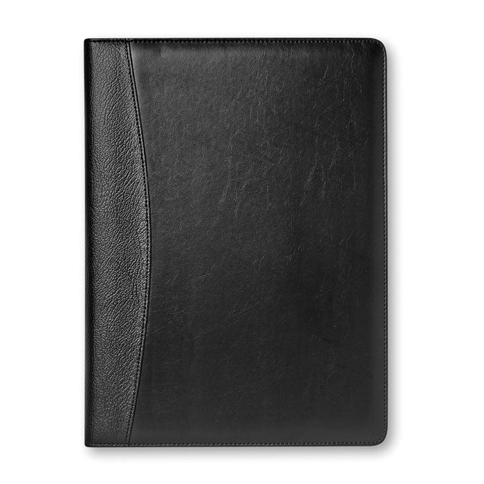 Branded A4 Faux Leather Portfolio with Calculator and Pen