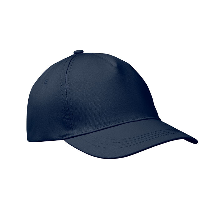 Branded 5 Panel Cotton Twill Baseball Cap 160gsm