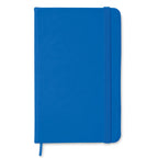 Branded A6 Hard PU Cover Notebook in Blue