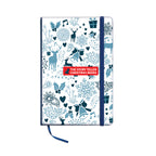 Branded A5 Hard PU Cover Notebook in Blue