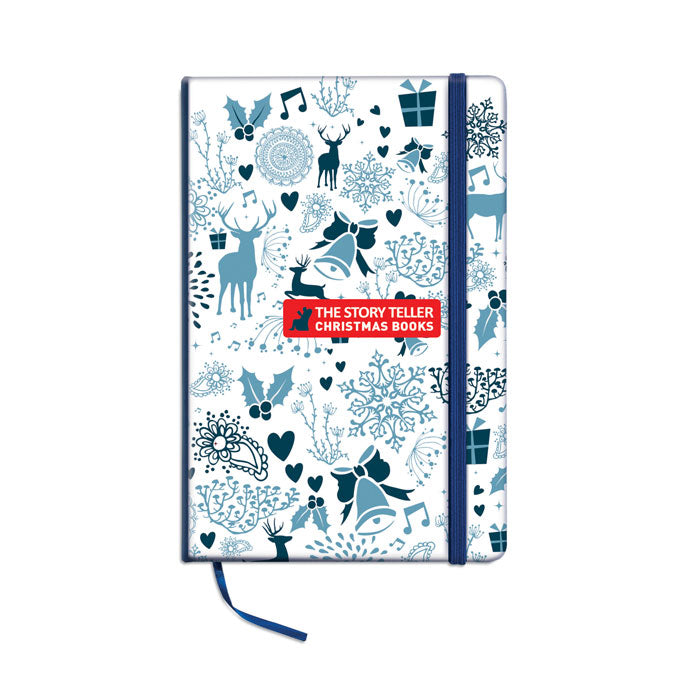 Branded A5 Hard PU Cover Notebook in Blue