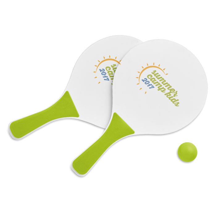 Branded Small Beach Tennis Set